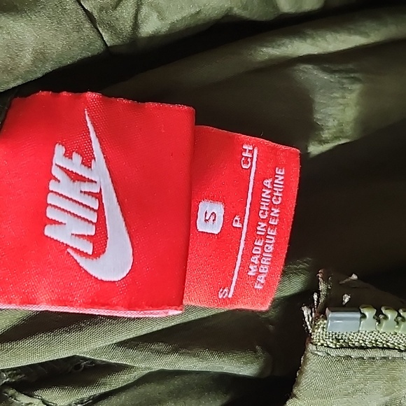 Nike Mens Air Max 97 Anorak Windbreaker Jacket Sz Small Pullover Hooded Black - Picture 4 of 4